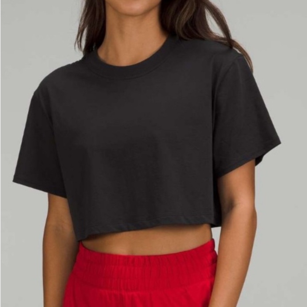 Lululemon All Yours Cropped Tshirt